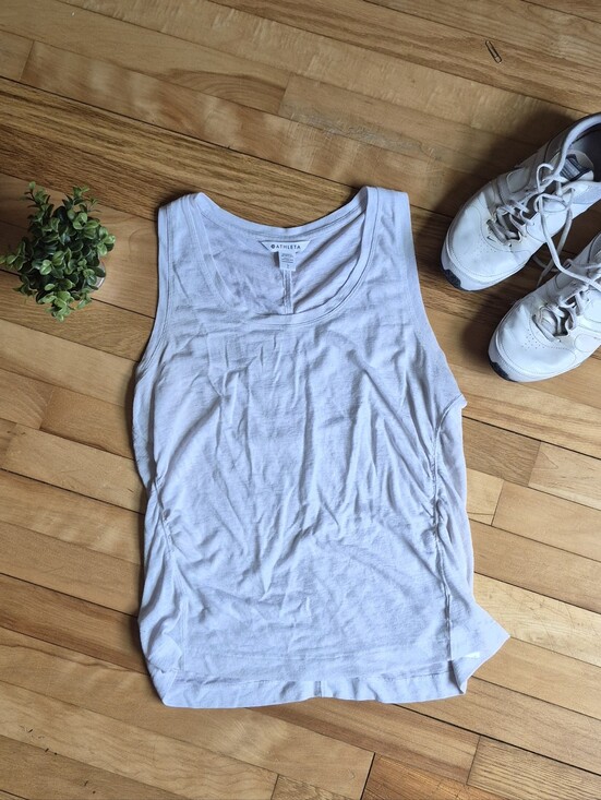 Athleta Tops - Athleta White Tank Top – Lightweight Active Muscle Tank